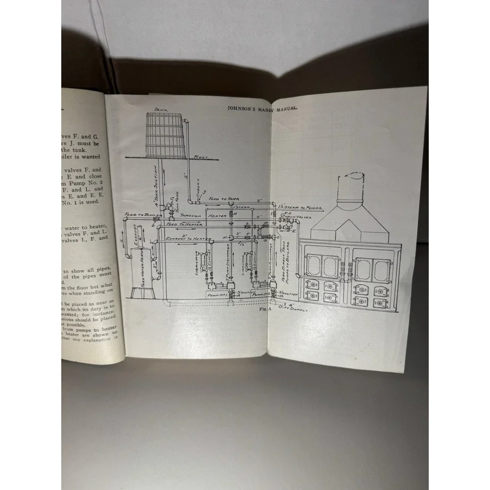 Johnson's New Handy Manual 1940 Heating Vent Mechanical Refrigeration & AC Book